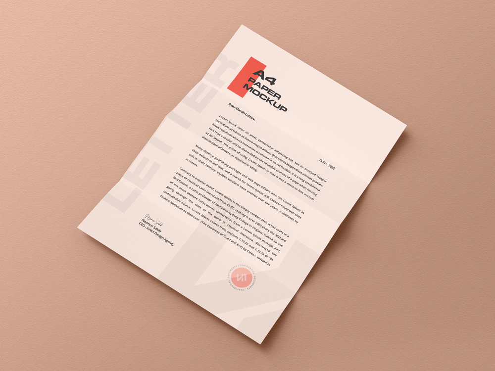 esempio di carta intestata