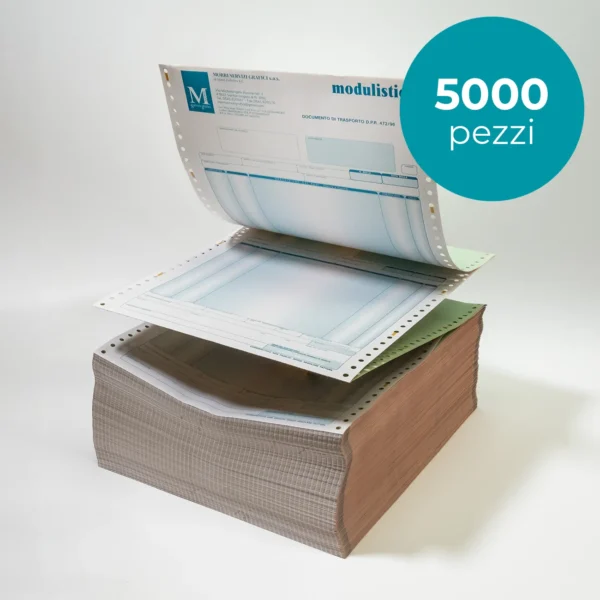 Modulo continuo - 5000 pezzi